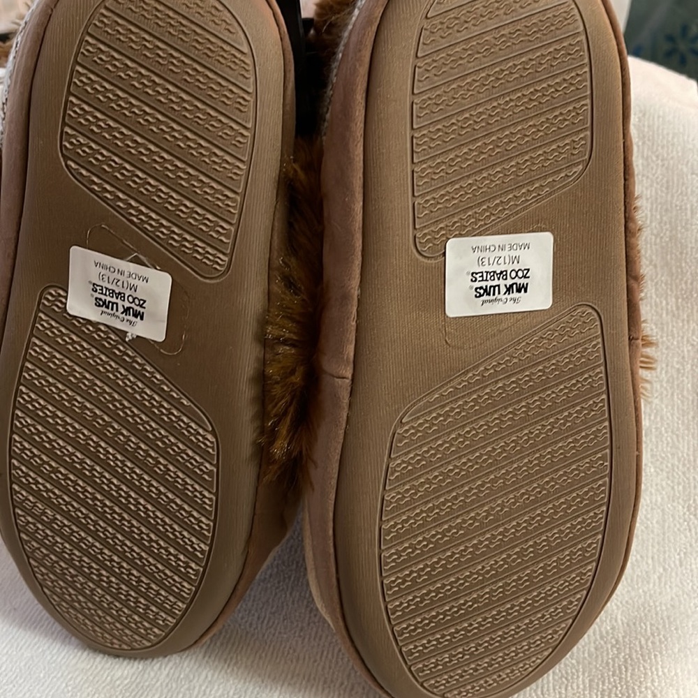 NWT Muk Luks Sleepy Sloth Zoo Friends Slipper - Girls Size M ( 12-13) - Picture 6 of 6